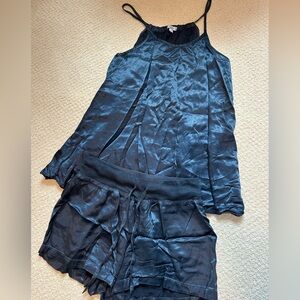PJ HARLOW SET - Alexa Bottoms XS and Anne Top S in Navy